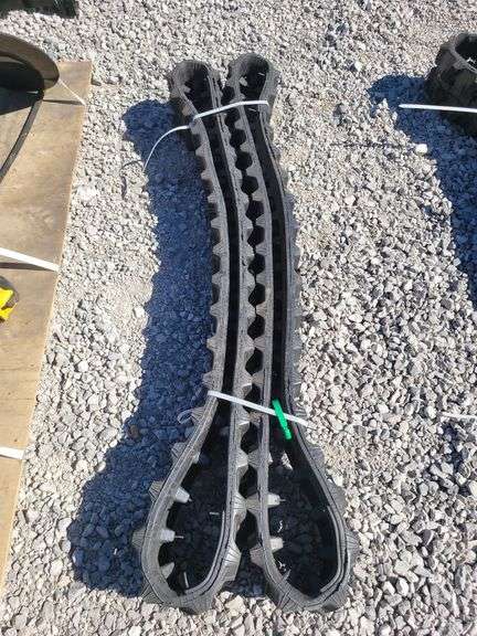 Mini skid steer or excavator tracks image