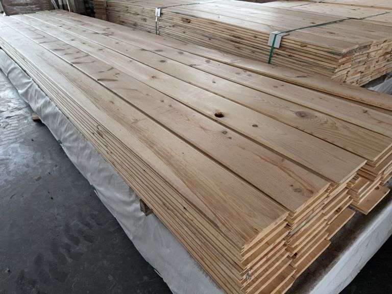 1x8x16 tongue and groove Ponderosa pine 96 boards 1536 linear foot selling per sq ft x890 image