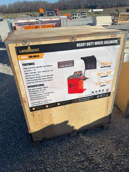 Heavy duty wheel balancer image