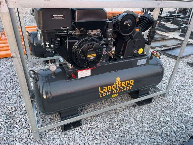 Air compressor 40-gallon tank 176 psi max pressure image