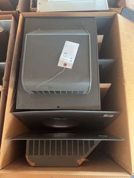 Low profile roof vent grey image