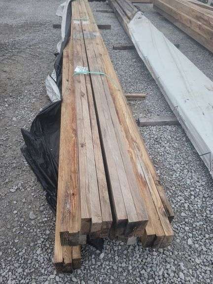 20ft Treated Laminated Post image