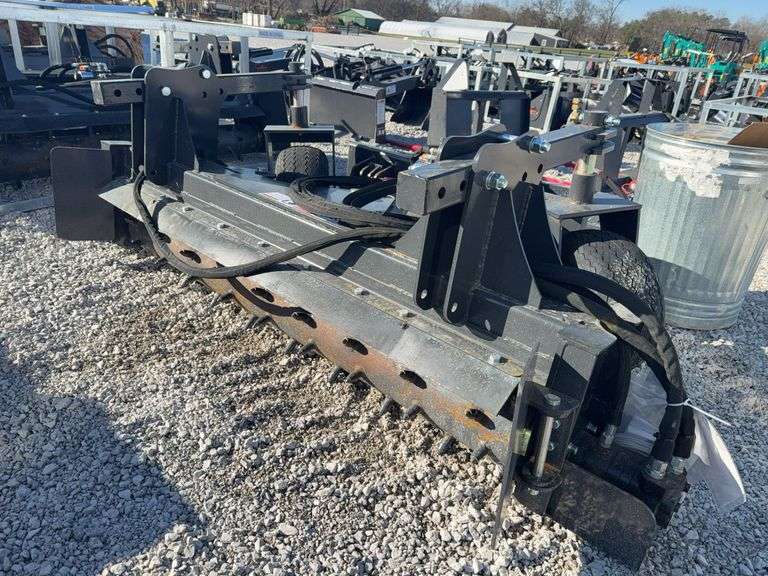 PR-12-72W 72” skid steer power rake image