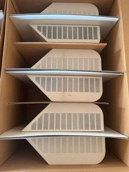 Roof louvers model 750 white image