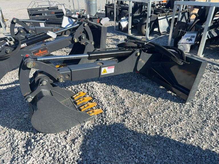 Big arm backhoe for skid steer image