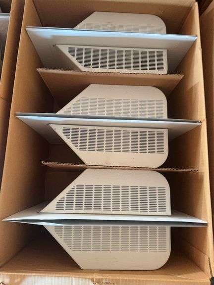 Roof louvers model 750 white image