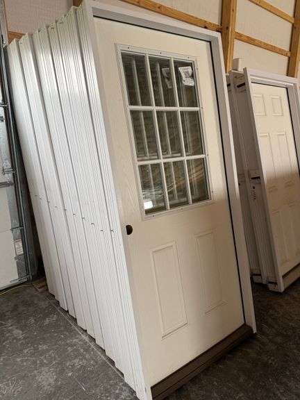 36”x81” left hand out swing exterior door. 4.5’ jam image