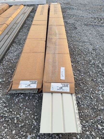 Premium Soffit Solid Almond 12ft Long image