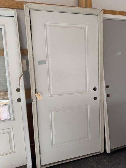 36" RH Solid Outswing Exterior Door for 2"x4" Wall image