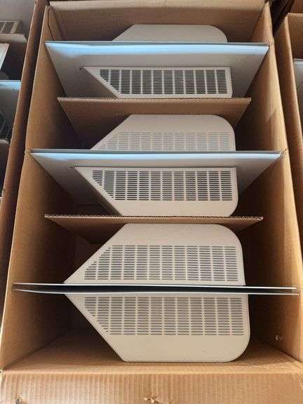 Roof louvers model 750 white image