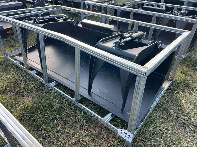 84" Skid Steer Grapple Bucket image