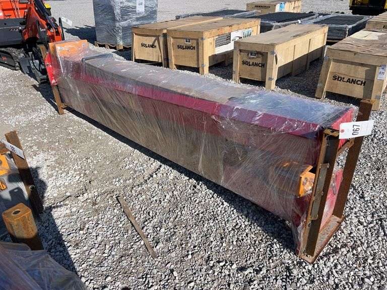 Red 10,000lbs Two Post Lift image