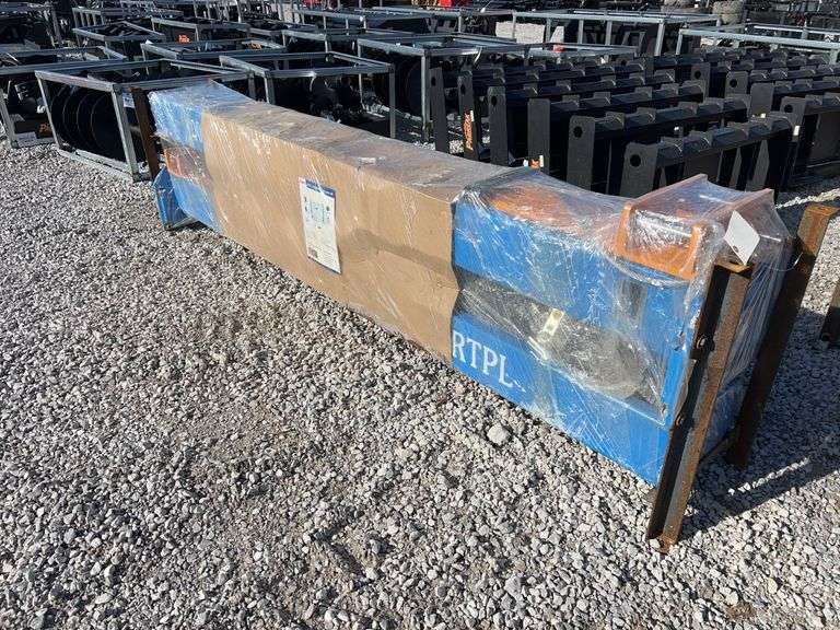 Blue 10,000lbs Two-post Lift image