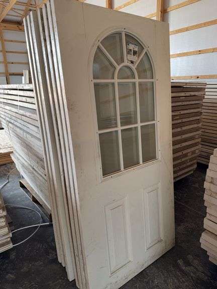 35.75" Ranging from 72"-78" Exterior Slab Door image