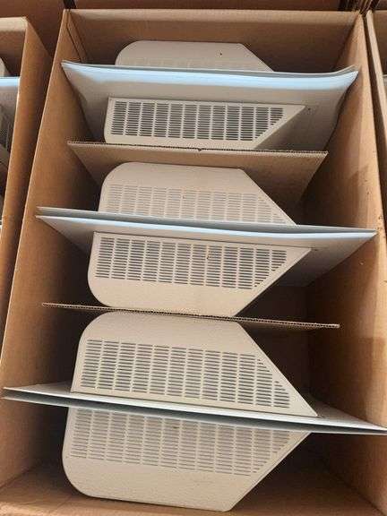 Roof louvers model 750 white image