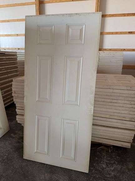 35.75" Ranging From 72"-78" Exterior Slab Door image