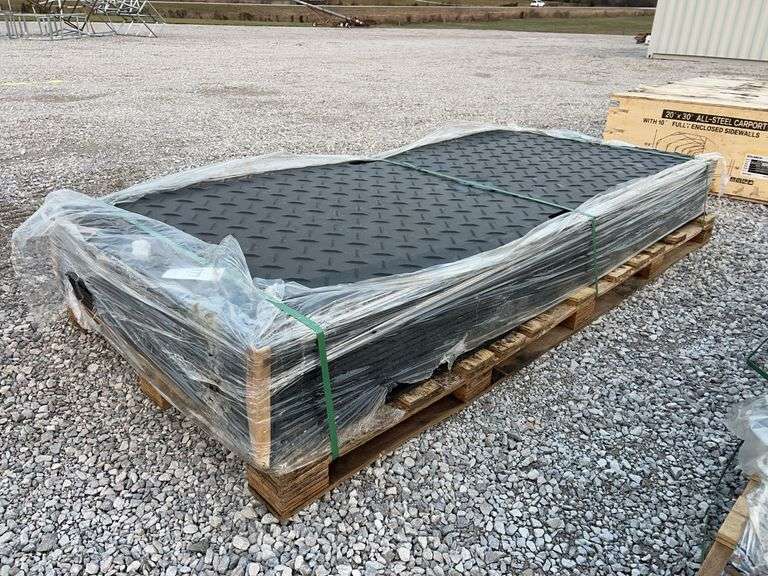 4ftx8ft .5" Thick Ground Protection Mat image