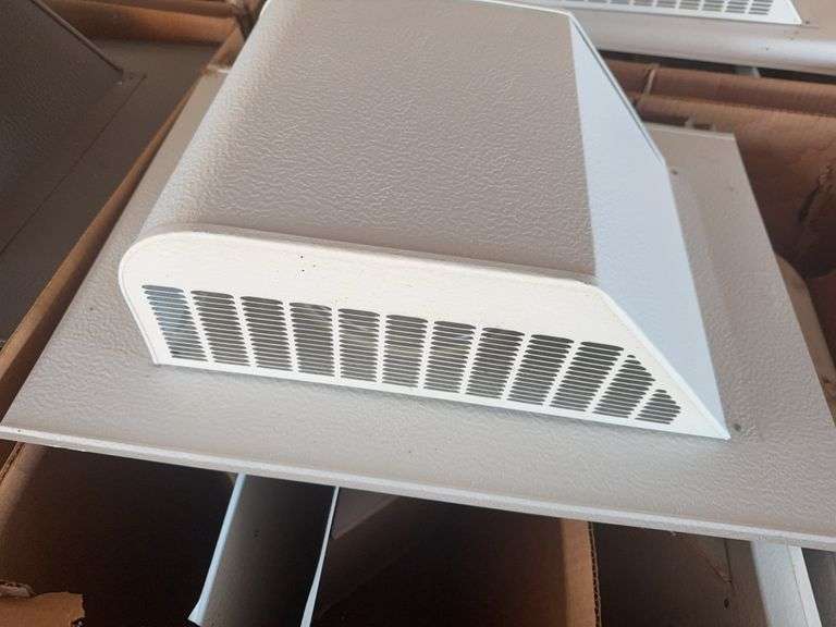 Roof louver model 750 white image