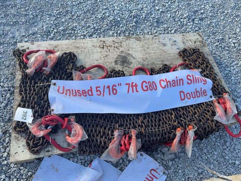 5/16” 7ft G80 Chain sling double image