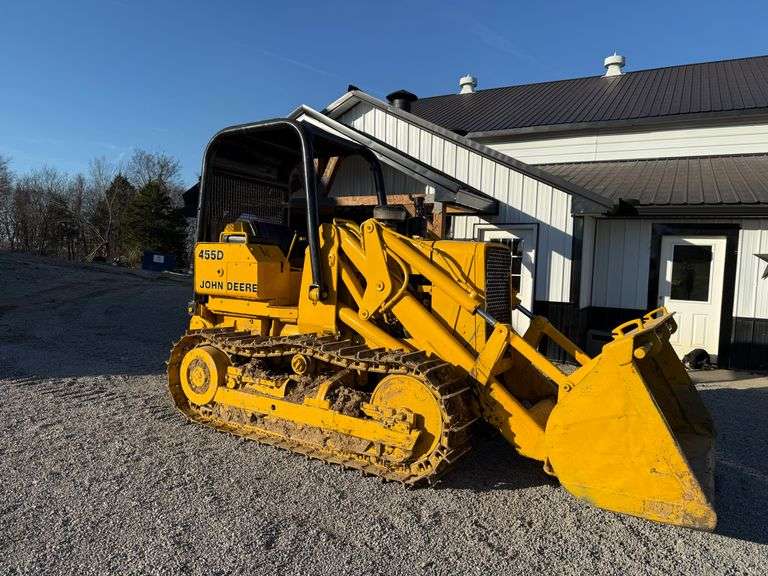 JD 455D Crawler image