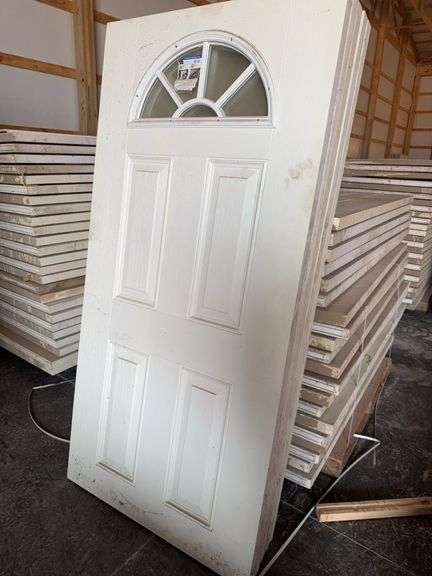 35.75" Wide Exterior Door Slab Ranging from 72"-78" image