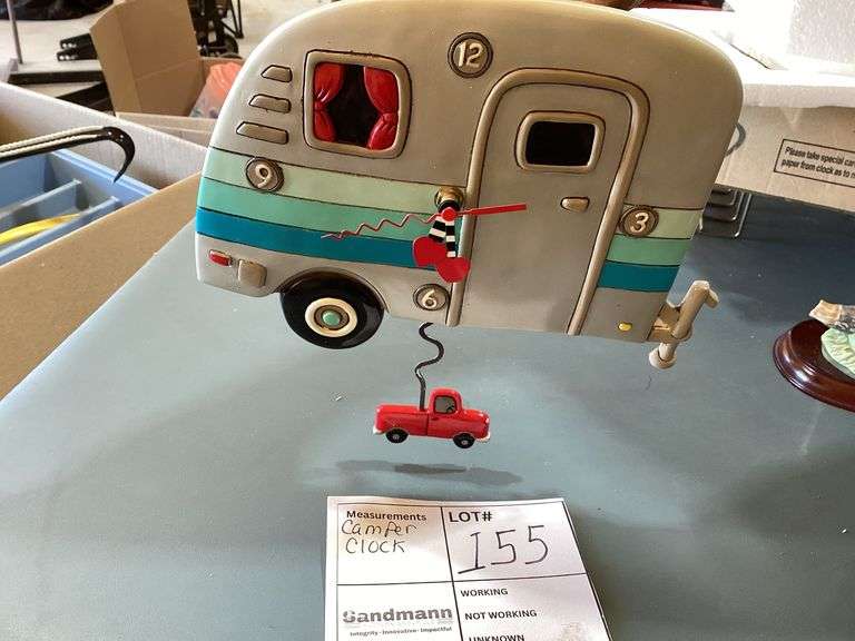 Camper Clock image