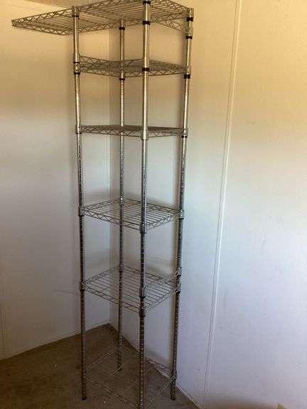 Wire Shelving Unit - Approx. 18"x14"x84" image