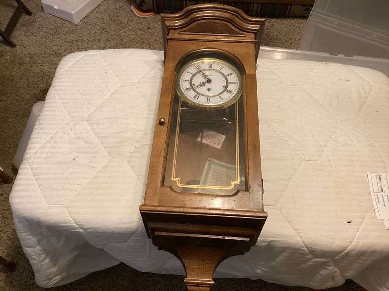 Howard Miller Triple Chime Wall Clock Model 612381 image