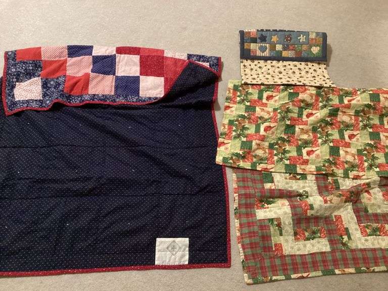 Lot of Four Quilts image
