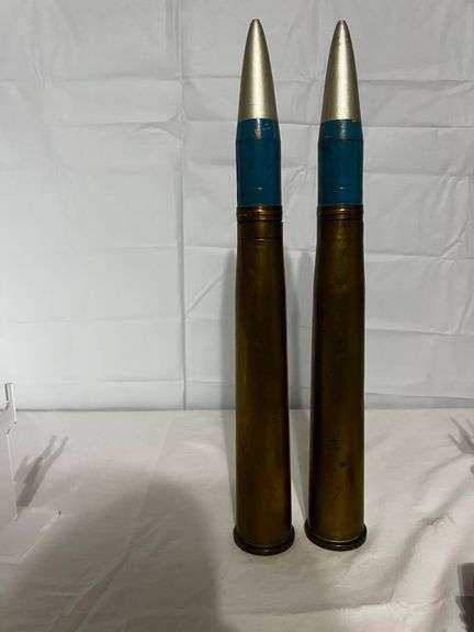 1944 Dated Artillery Shell Casings and Projectiles image