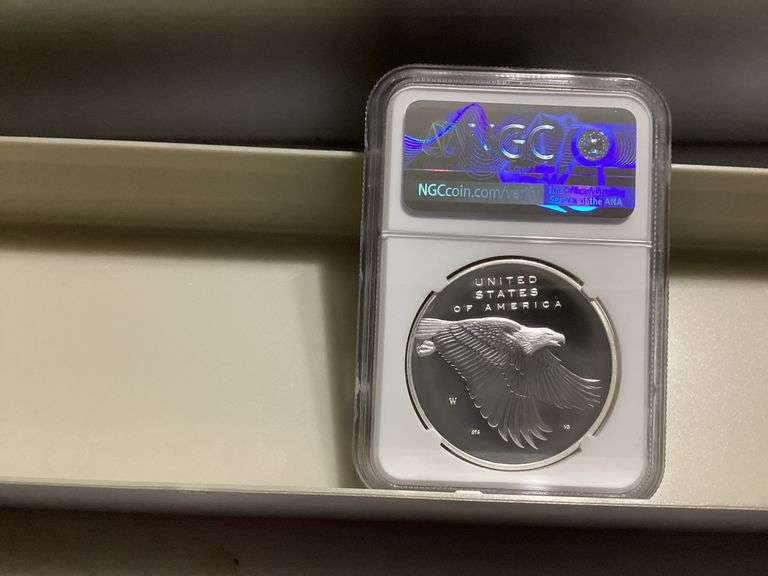 U.S. Mint 225th Anniversary Silver Medal Set NGC SP 70 image