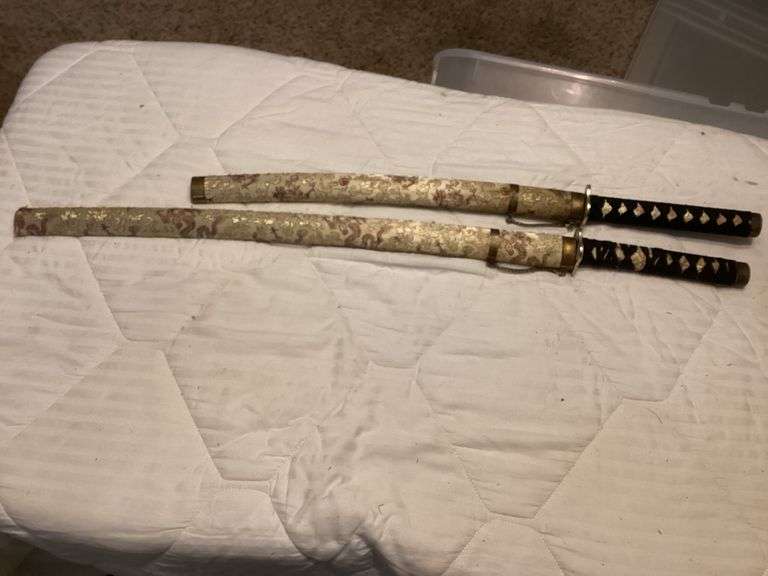 Pair of Decorative Katana Swords image