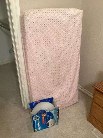 Sealy Gentle Rest Crib & Toddler Bed Mattress with Vicks Warm Steam Vaporizer image