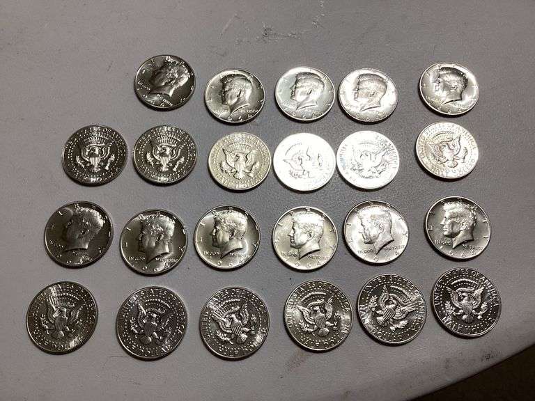 Lot of Kennedy Half Dollars image