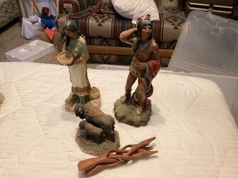 Native American Style Figurine Collection image