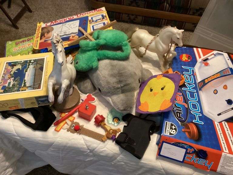 Mixed Lot of Toys, Puzzles, Games and More image