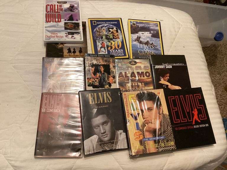 DVD Lot: Elvis, Johnny Cash, National Geographic, Call of the Wild, and More image