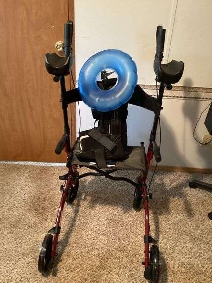 Red Mobility Walker image