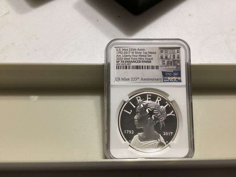 U.S. Mint 225th Anniversary Silver Medal Set image