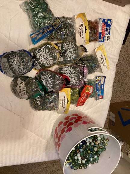 Large Lot of Marbles image