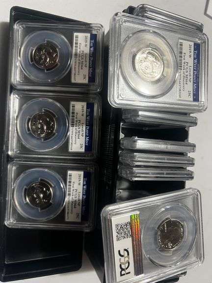 Lot of 25 - 2019-W Lowell National Park Quarters - PCGS MS64 image