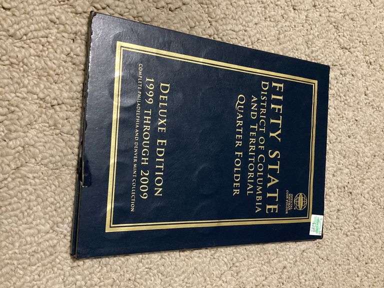 Deluxe Edition 1999-2009 Fifty State Quarter Collection Folder image