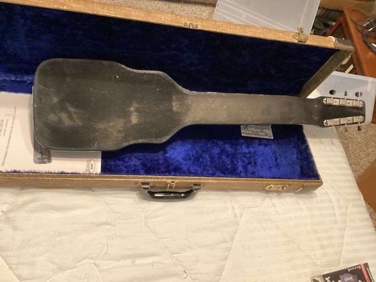 Lap Steel Guitar with Case and Instructional Book image