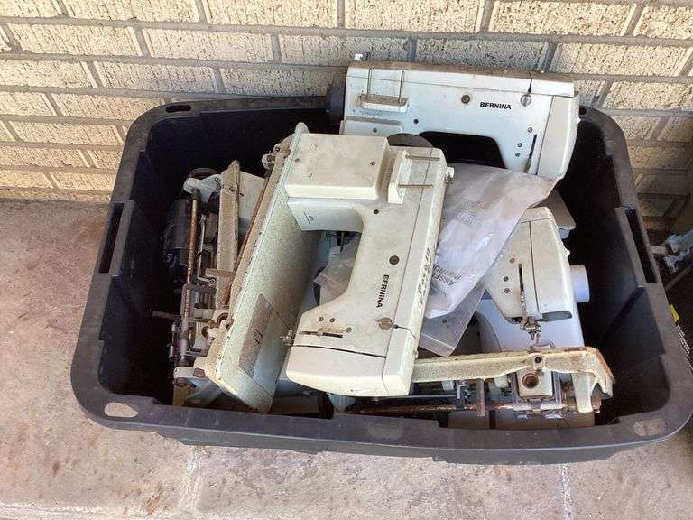 Lot of Bernina Sewing Machines - Parts or Repair image