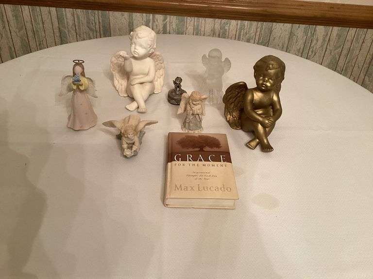 Angel Figurines and Book - Lot 006 image