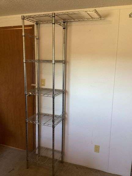 Metal Wire Shelving Unit - Lot 048 image