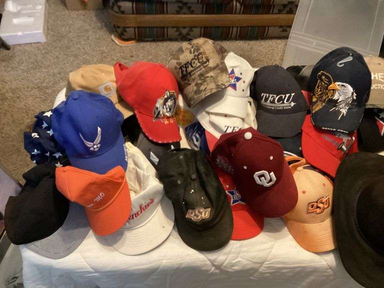 Collection of Assorted Hats including Stetson image