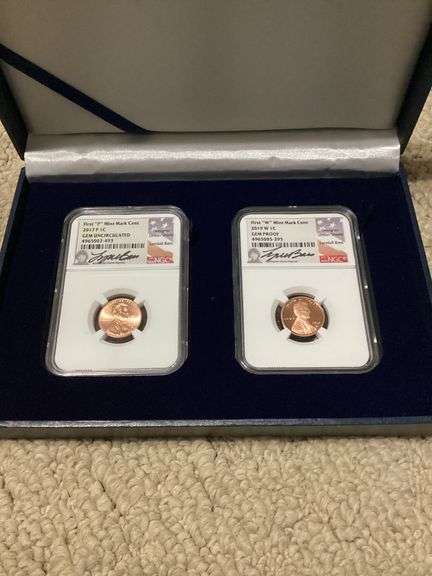 2017 First "P" & "W" Mint Mark Cents image