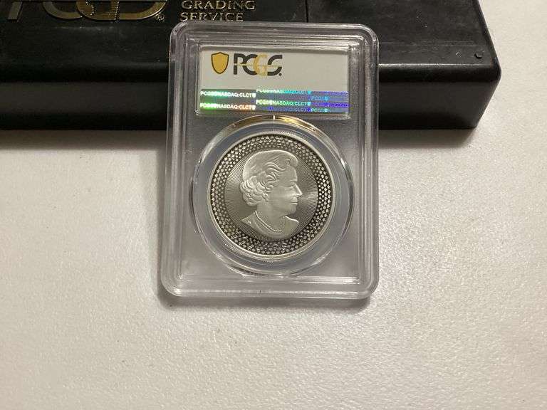 2019 Maple Leaf Silver Modified PR Pride of Two Nations U.S. Set PCGS PR70 image