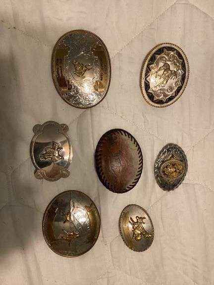 Collection of Western Belt Buckles image